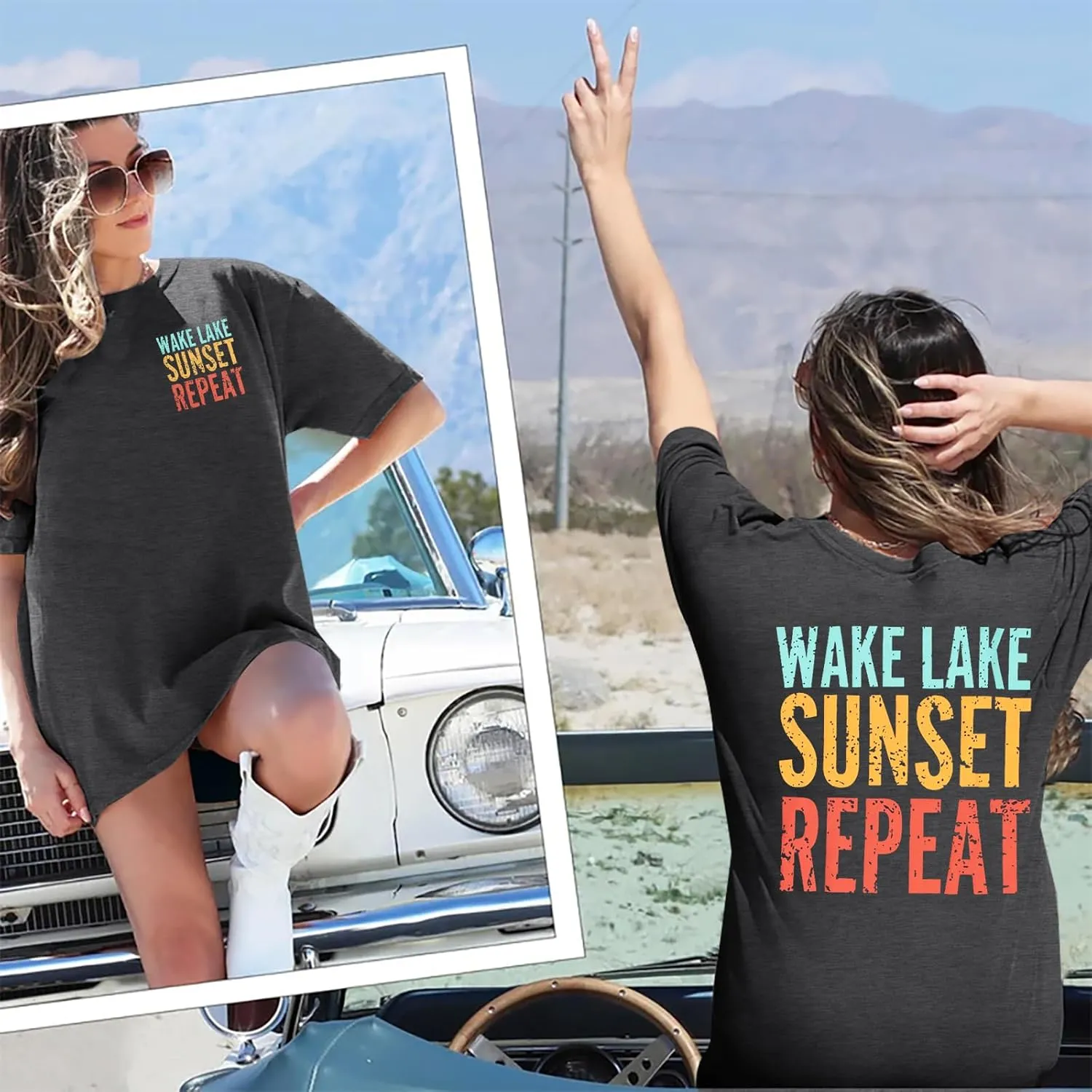 ASTANFY Oversized Tshirts for Women: Deserve Day Shirt Funny Skeleton Shirts Casual Oversized Graphic Tees Tops