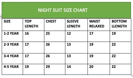 Autumn Bliss Nightsuit