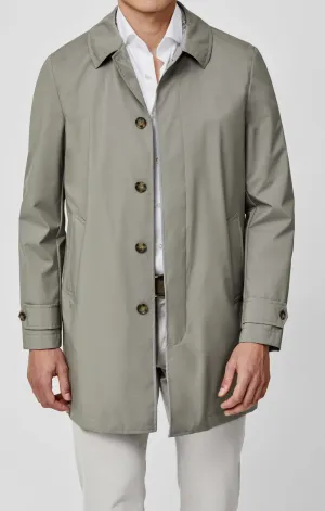 Olmetex Frost Grey Lightweight Bonded Water-Repellent Technical Windbreaker