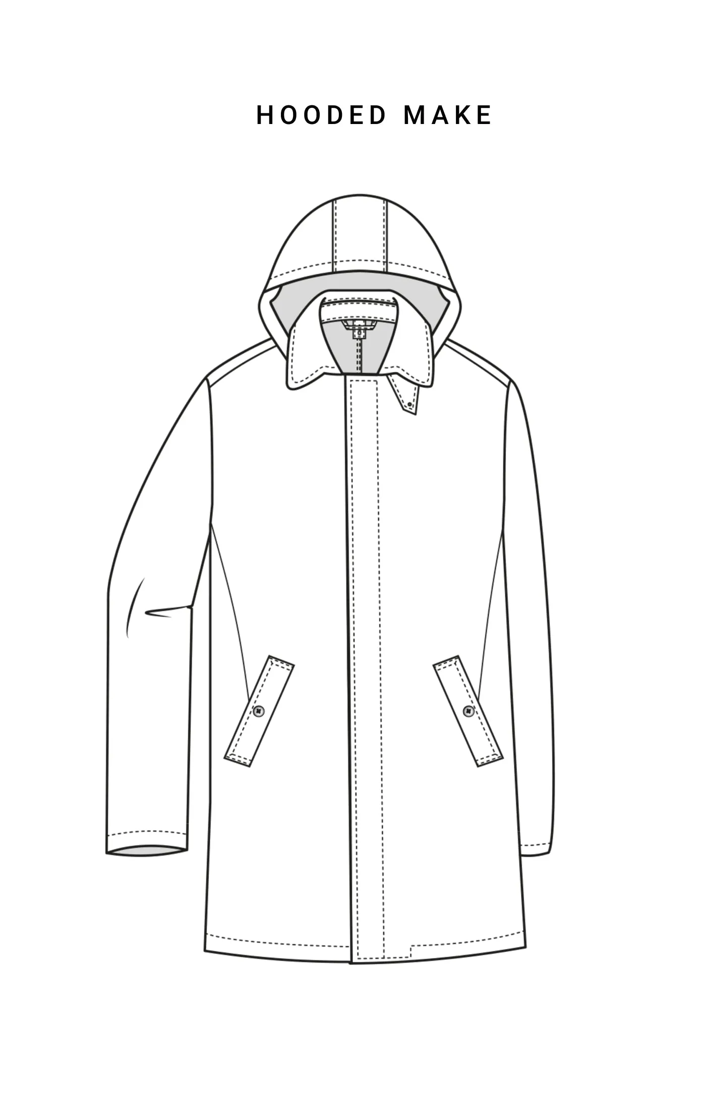 Olmetex Frost Grey Lightweight Bonded Water-Repellent Technical Windbreaker
