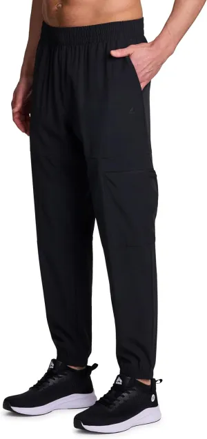 RBX Active Joggers for Men, X-Dri Quick Drying Stretch Woven Jogger Pants with Pockets for Hiking, Workouts