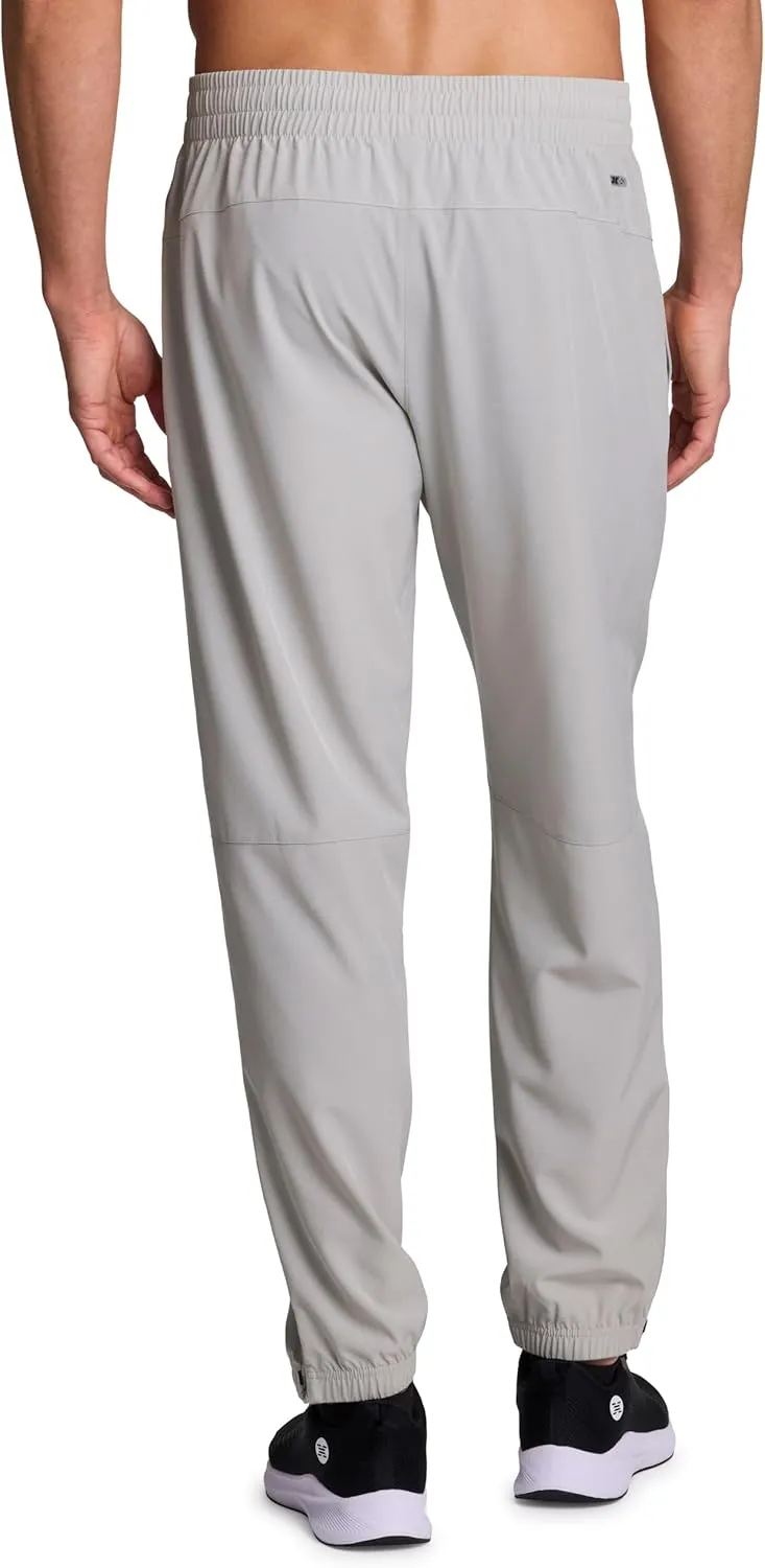 RBX Active Joggers for Men, X-Dri Quick Drying Stretch Woven Jogger Pants with Pockets for Hiking, Workouts