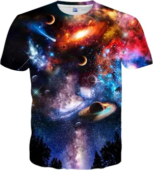 Unisex Novelty Shirts 3D Print Graphic Short Sleeve Shirts for Men Women