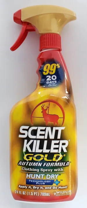 Wildlife Research Scent Killer Gold Autumn Formula Clothing Spray